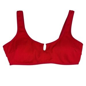 Hollister Red Bikini Top